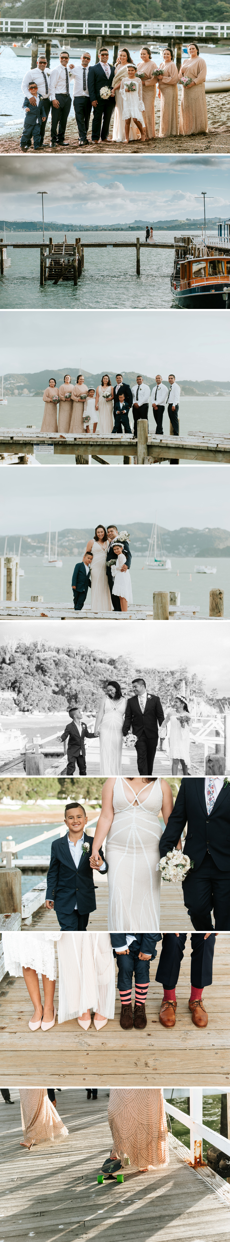 Northland New Zealand Wedding Photographer Jess Burges. Russell Wedding