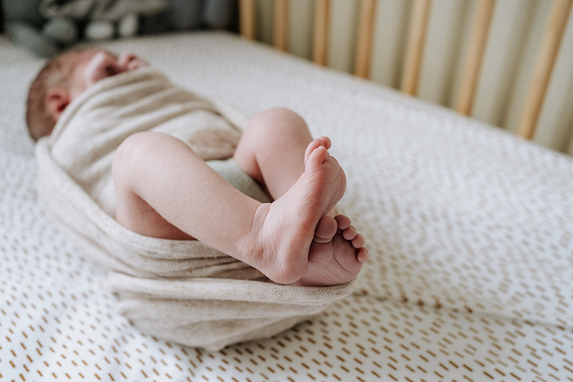 Newborn photography lifestyle session