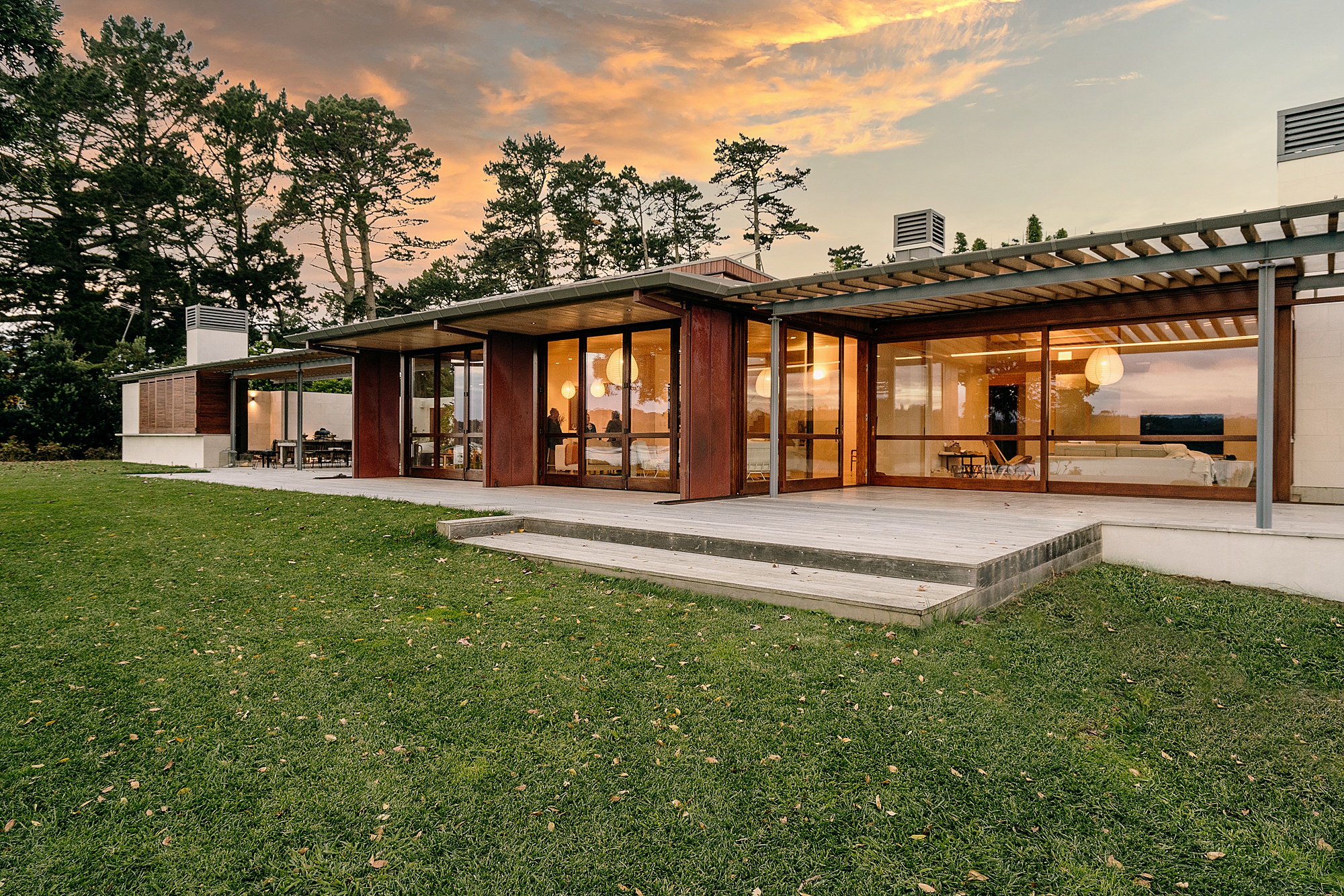 Real Estate photography of a luxury home in Kerikeri, Northland