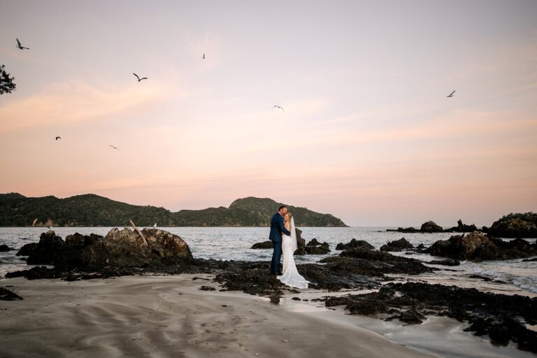 Oakura Bay Wedding