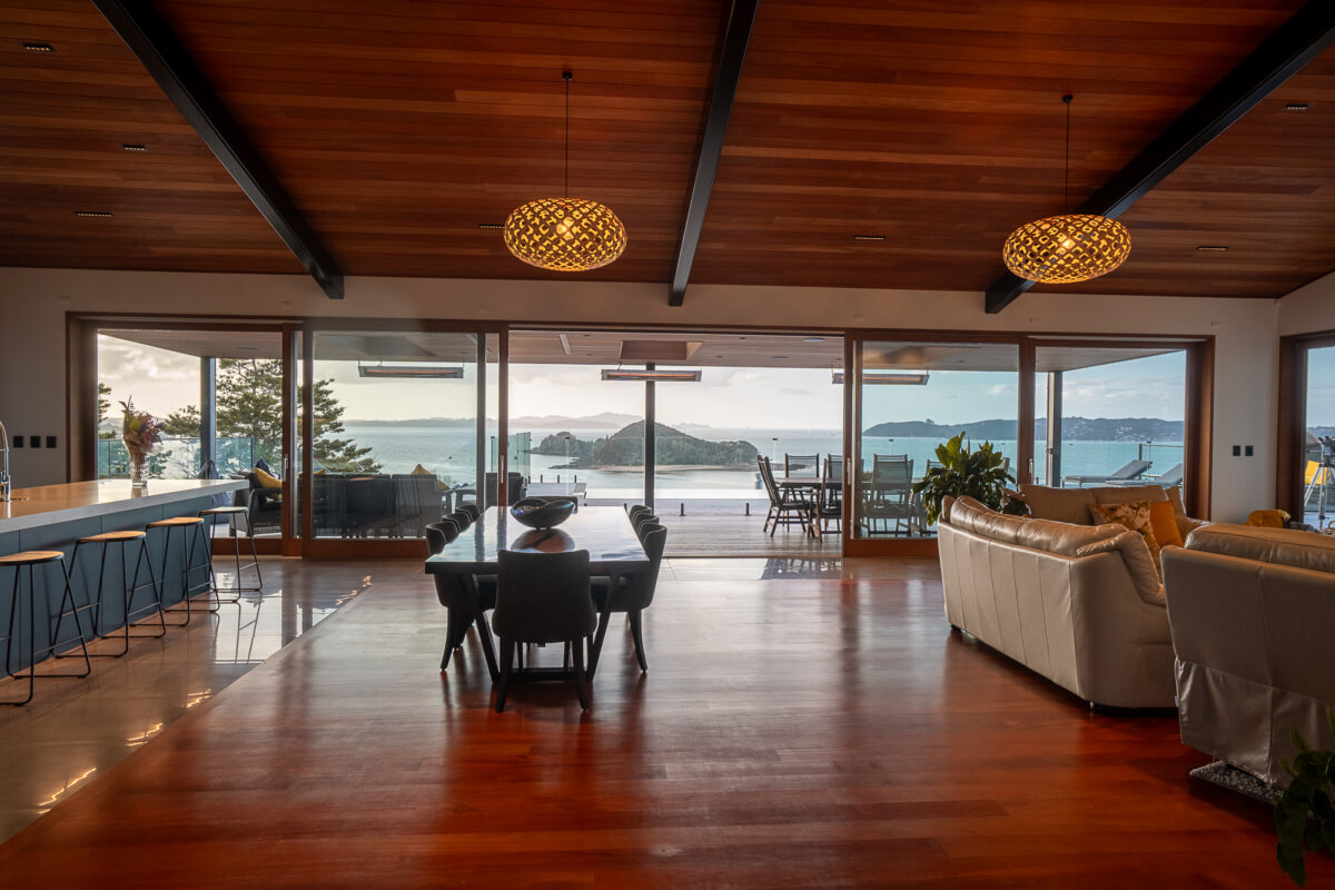 Architectural photography of a luxury home in Kerikeri, Northland