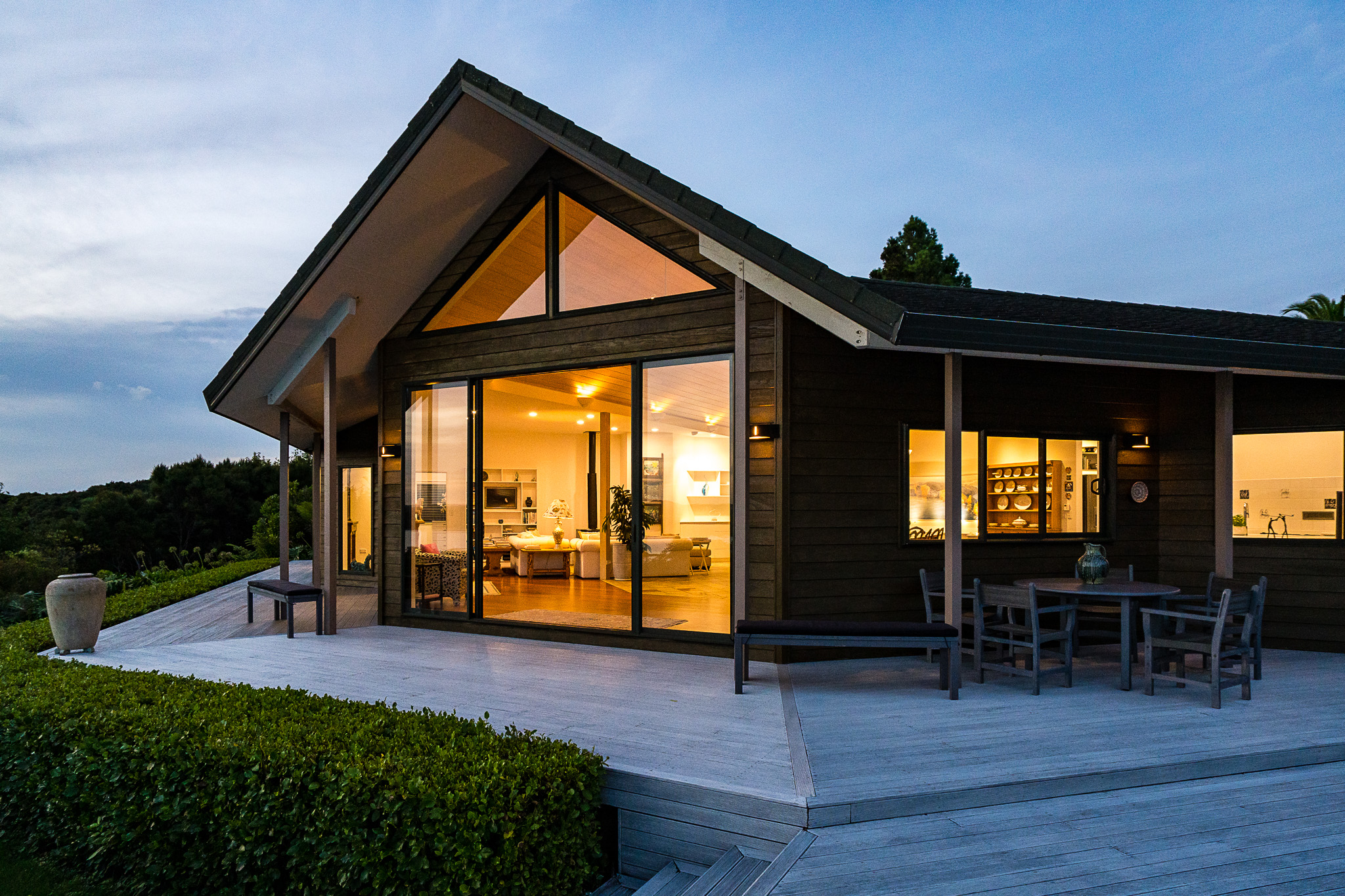 Architectural photography of a luxury home in Kerikeri, Northland