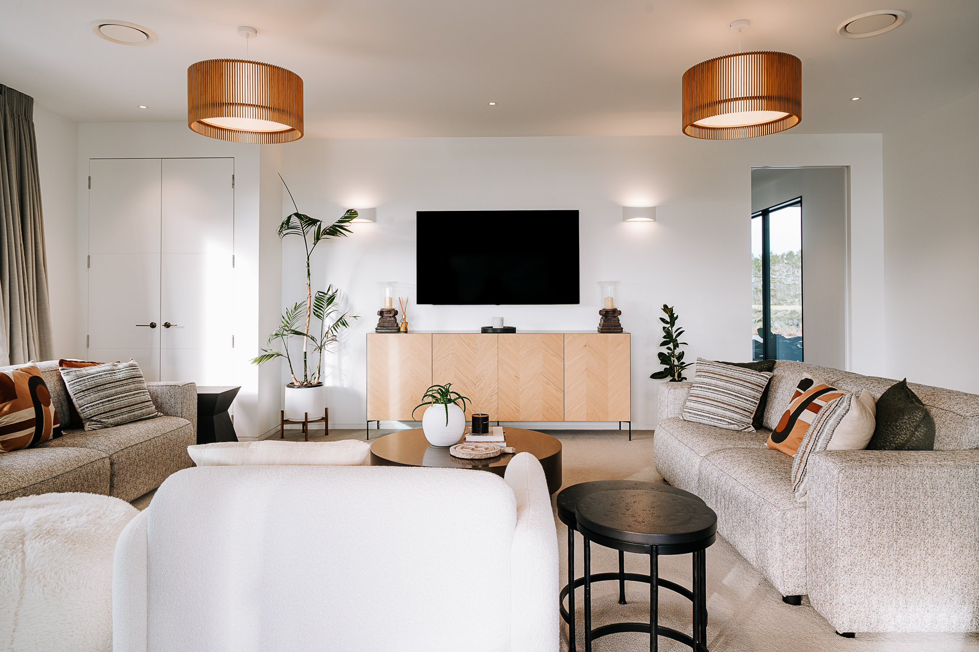 Luxury property photography of an architecturally designed home in Kerikeri, Northland.