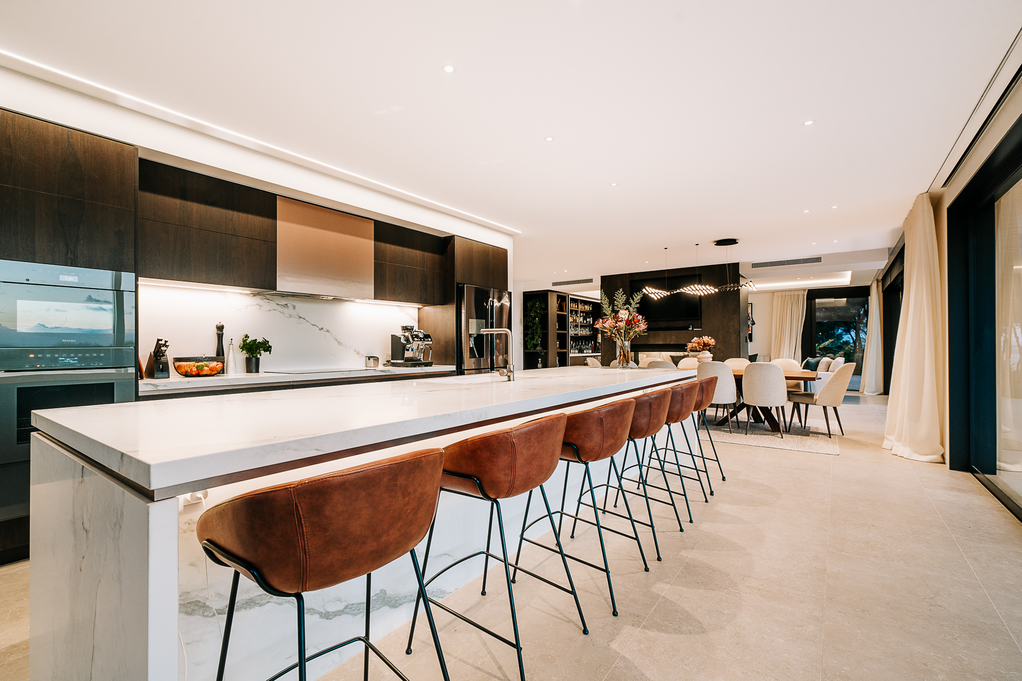 Luxury property photography of an architecturally designed home in Kerikeri, Northland.